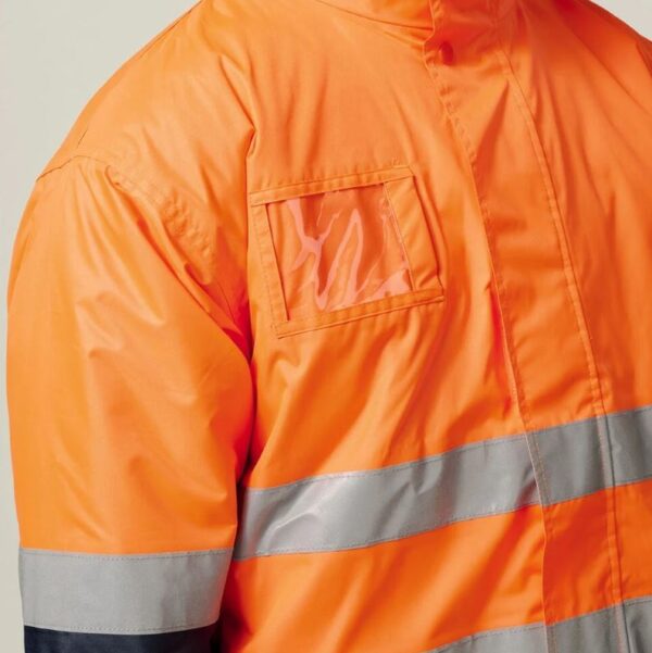 Hard Yakka Y06685 Core HiVis 2 Tone Taped Quilted Waterproof Jacket - Image 10