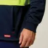 Hard Yakka Y19330 HiVis 2 Tone 1/4 Zip Brushed Fleece Jumper - Image 5