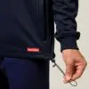 Hard Yakka Y19330 HiVis 2 Tone 1/4 Zip Brushed Fleece Jumper - Image 10