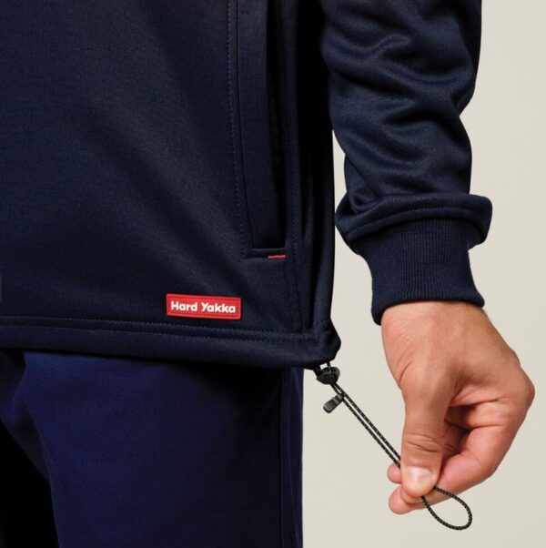 Hard Yakka Y19330 HiVis 2 Tone 1/4 Zip Brushed Fleece Jumper - Image 10