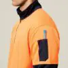 Hard Yakka Y19330 HiVis 2 Tone 1/4 Zip Brushed Fleece Jumper - Image 7