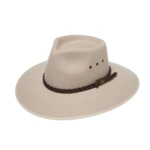 Statesman S0066671 Countryman Wool Felt Hat Silverbelly