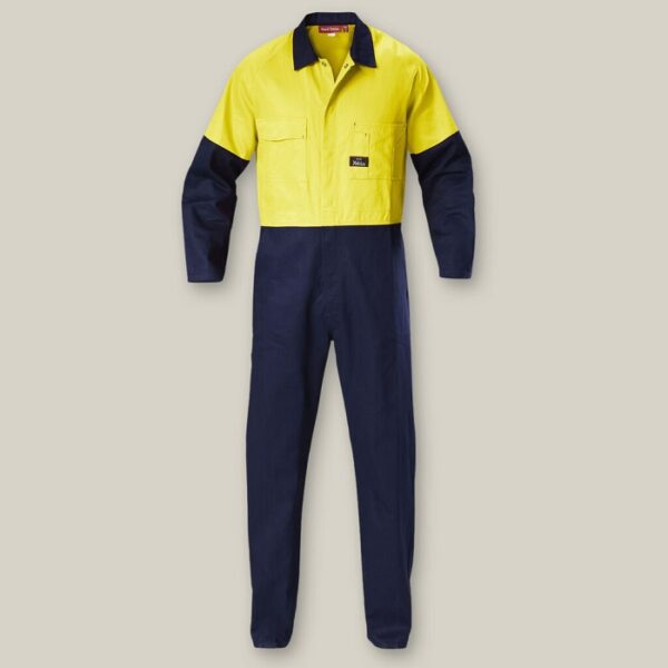 Hard Yakka Y00270 2Tone Cotton Drill Coverall - Image 7