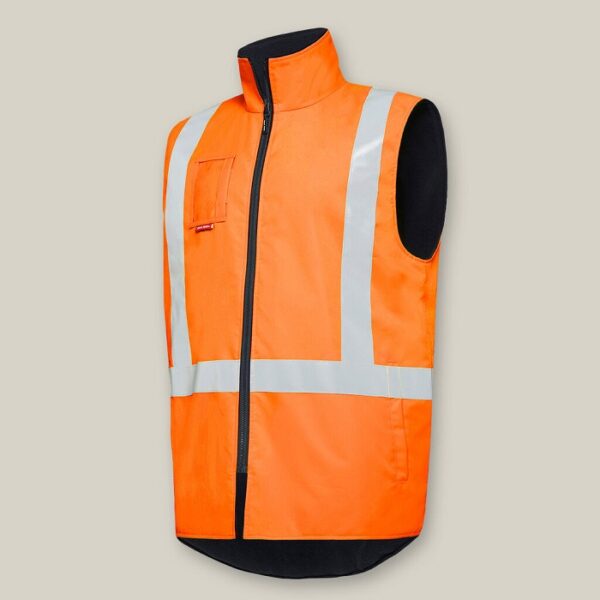 Hard Yakka Y21480 Hi Vis Taped All Weather Fleece Vest - Image 11