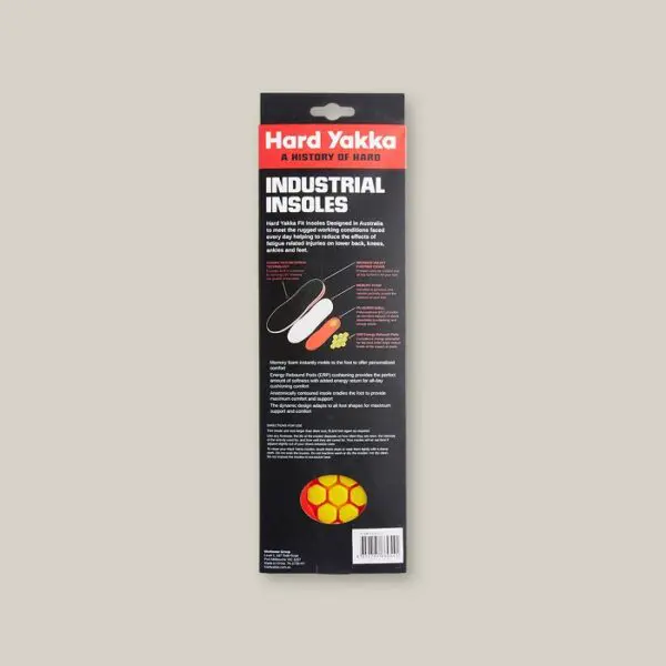 Hard Yakka Y60178 ERP Footbed Memory Foam Insoles - Image 4
