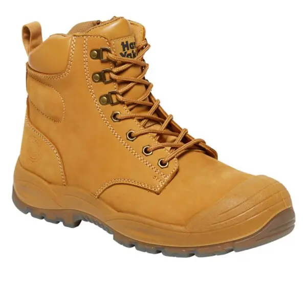 Hard Yakka Y60089 DISCONTINUED Foundations Utilty 6Z Safety Boot Wheat - Image 2