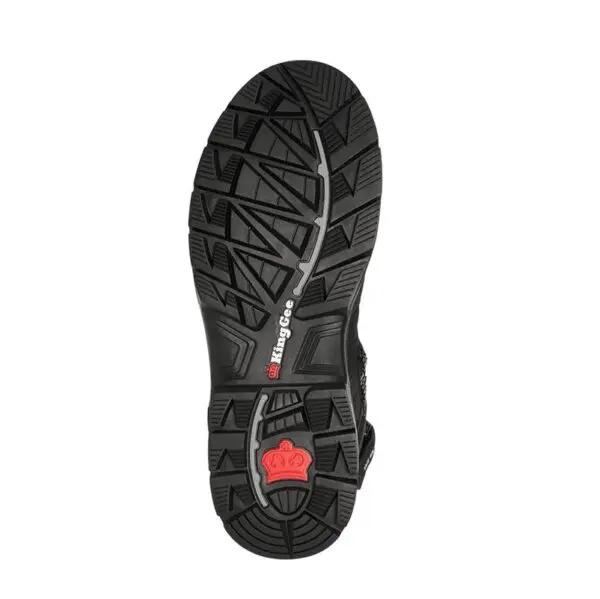KingGee K27145 Quantum Hybrid Composite Toe Work Boots 5" Black - Image 4