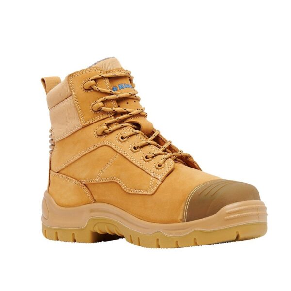 KingGee K27872 Phoenix Metguard Composite Toe Safety Work Boots 6" Wheat - Image 3