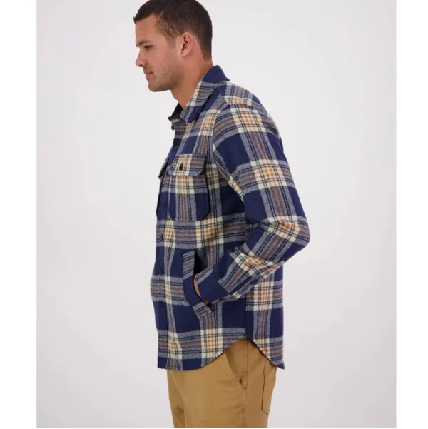 Swanndri SW214149M Men's Kiaraki v3 Wool Shacket - Image 7
