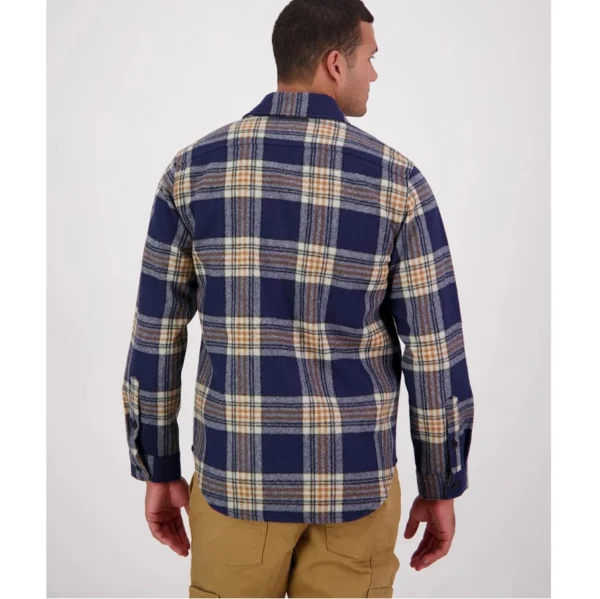 Swanndri SW214149M Men's Kiaraki v3 Wool Shacket - Image 8