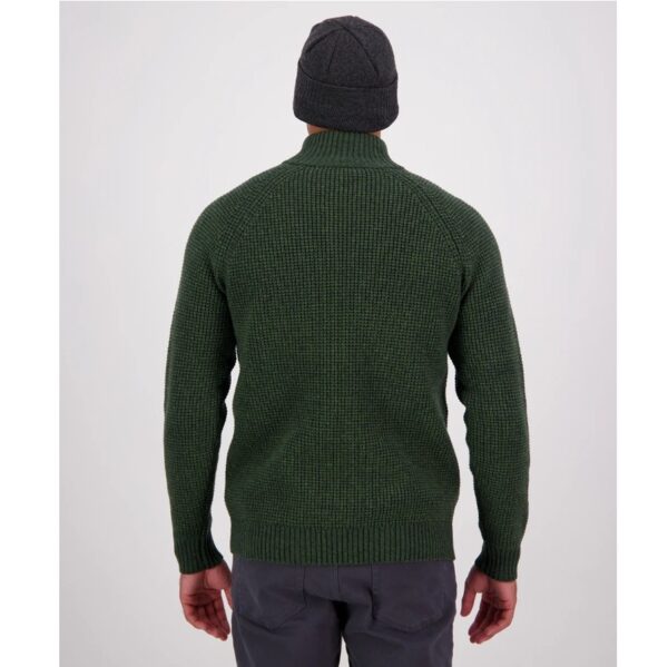 Swanndri SW225313M Men's Chalky Island Waffle Jumper - Image 7