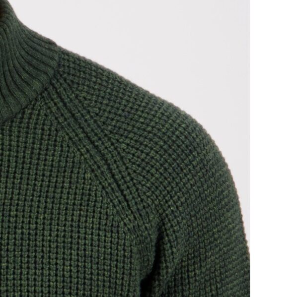 Swanndri SW225313M Men's Chalky Island Waffle Jumper - Image 8