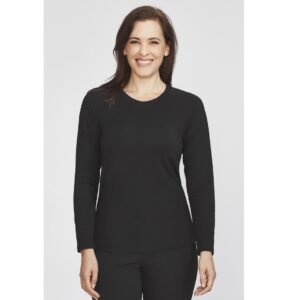 Biz Care CT247LL Performance Womens Cotton Long Sleeve Tee