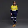 KingGee K43010 Women's Stretch Reflective Cargo Work Pants - Image 5
