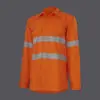 KingGee K54915 Workcool Vented Shirt Tape Long Sleeve - Image 2