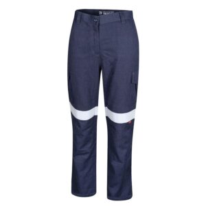 Bool BWW1560T Womens Regular Weight PPE2 FR Cargo Trousers With Loxy™ Reflective Tape
