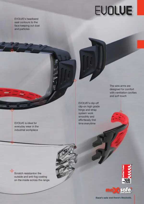 Evolve Safety Glasses