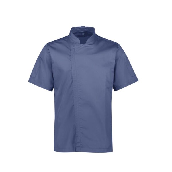 Biz Collection CH330MS Mens Alfresco Short Sleeve Chef Jacket - Image 4