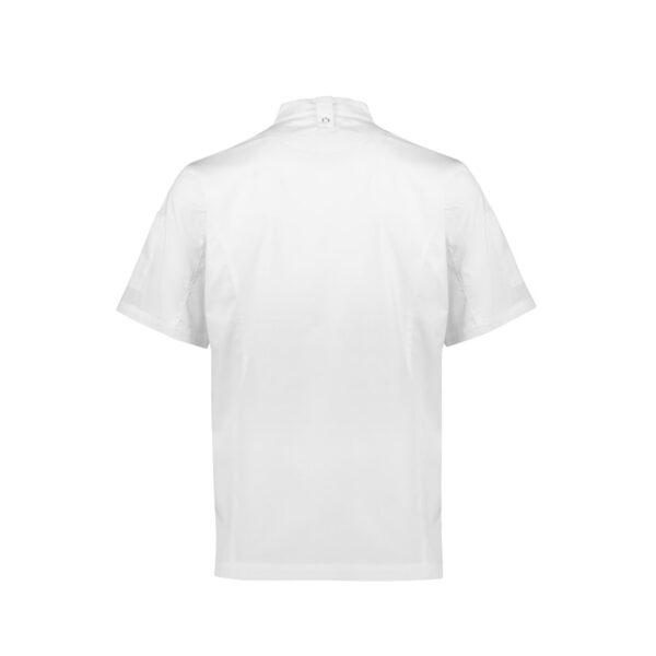 Biz Collection CH330MS Mens Alfresco Short Sleeve Chef Jacket - Image 3
