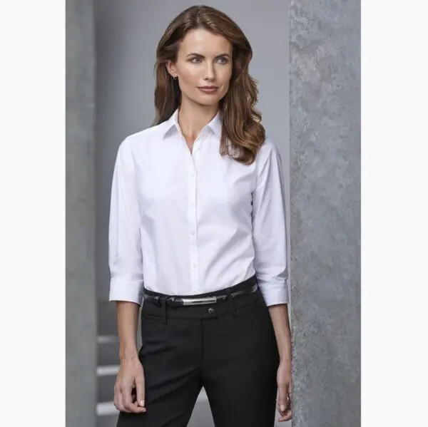 Biz Collection S334LT Womens Mason 3/4 Sleeve Shirt