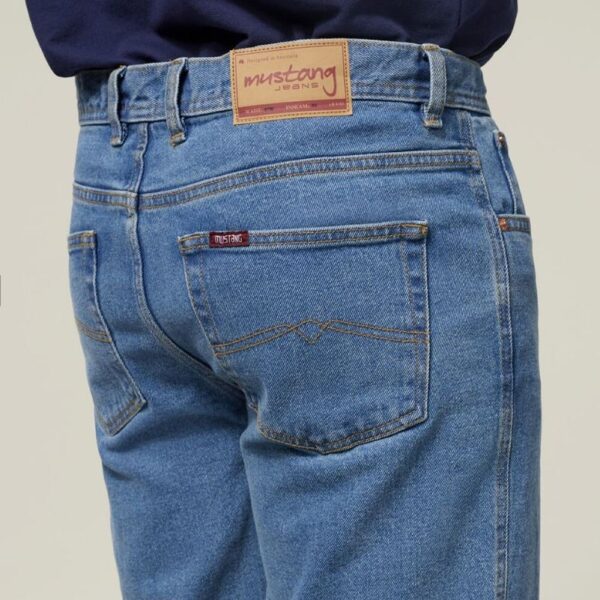 Hard Yakka Y43245 Mustang Regular Fit Stretch Work Jean - Image 4