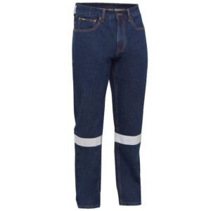 Bisley BP6711T Taped Stretch Denim Work Jeans