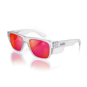 SafeStyle FCRP100 Fusions Clear Frame Mirrors Red Polarised Lens