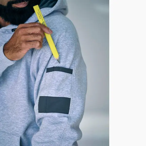 Bisley BK6724 Work Fleece Hoodie - Image 2