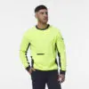 KingGee K55062 Hi Vis Spliced Crew Neck Fleece - Image 4