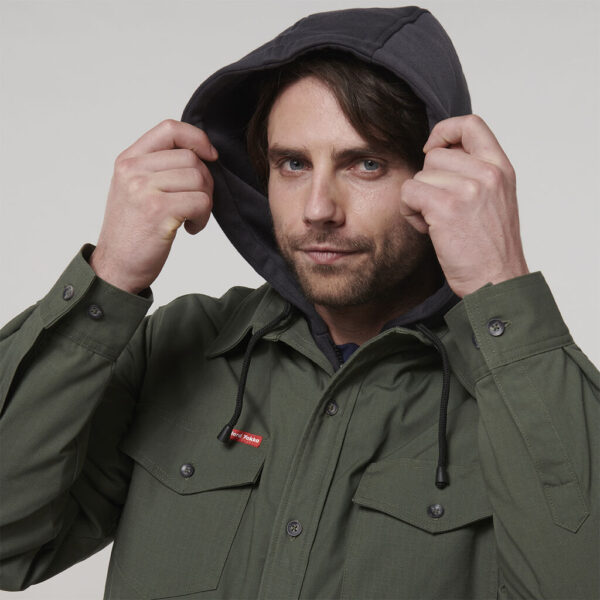 Hard Yakka Y06691 Quilted Solid Shacket - Image 5