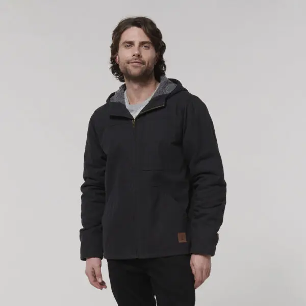 Hard Yakka Y06744 Heritage Canvas Hood Jacket - Image 9