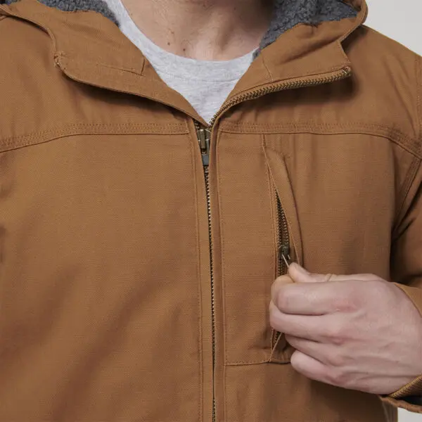 Hard Yakka Y06744 Heritage Canvas Hood Jacket - Image 3