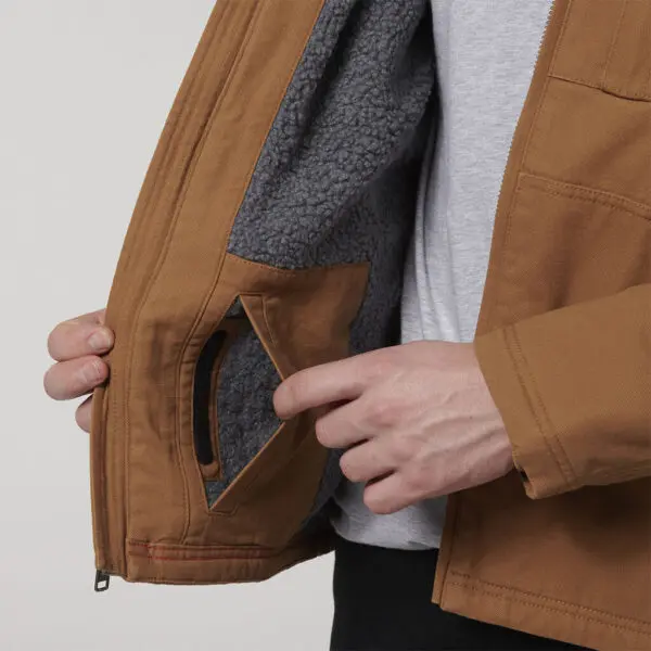 Hard Yakka Y06744 Heritage Canvas Hood Jacket - Image 5