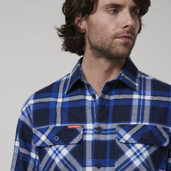 Hard Yakka Y07752 Long Sleeve Check Flannel - Image 4