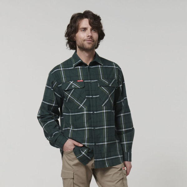 Hard Yakka Y07752 Long Sleeve Check Flannel - Image 10