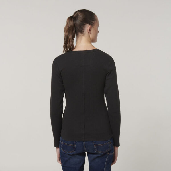 Hard Yakka Y08237 Womens Henley - Image 4