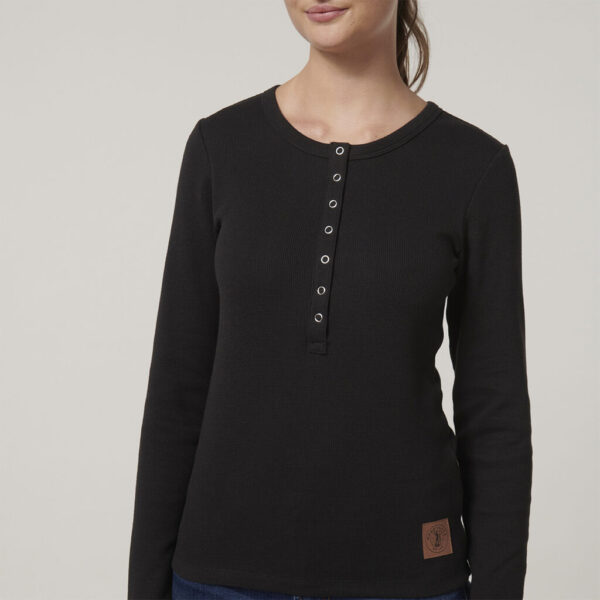 Hard Yakka Y08237 Womens Henley - Image 5