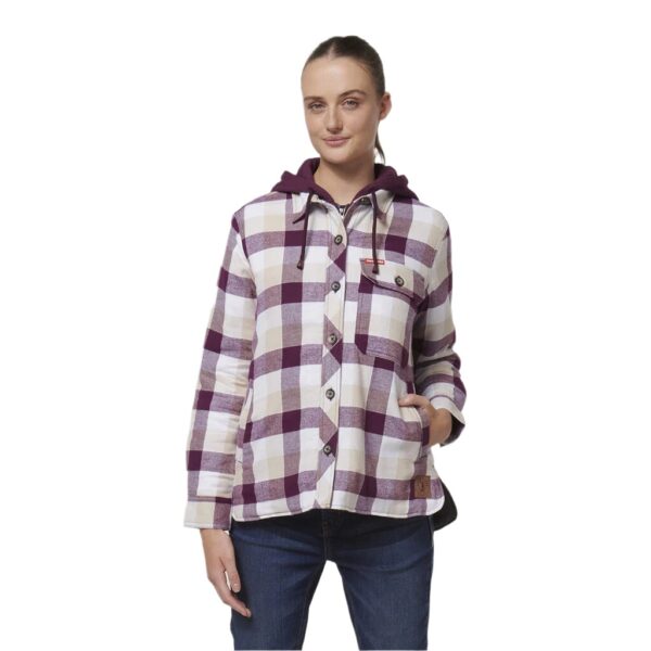 Hard Yakka Y08748 Womens Quilted Shacket