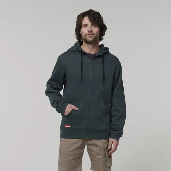 Hard Yakka Y19542 Core Fleece Zip Hoodie - Image 3