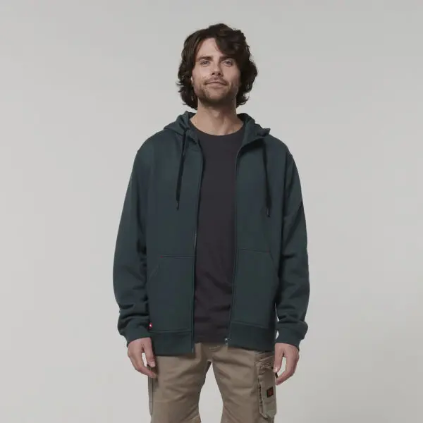 Hard Yakka Y19542 Core Fleece Zip Hoodie - Image 2