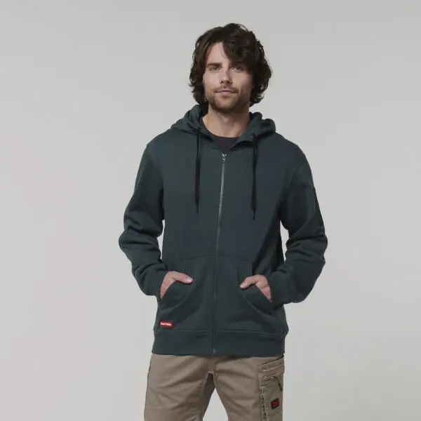 Hard Yakka Y19542 Core Fleece Zip Hoodie