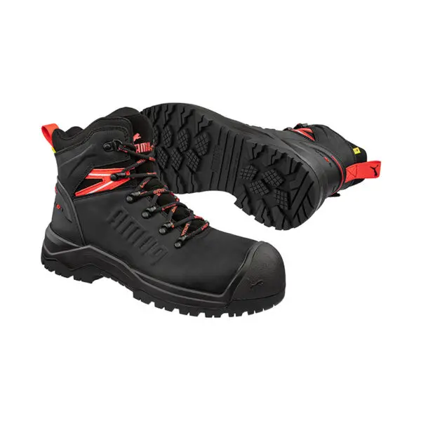 Puma 632747 Iron HD Mid Black Safety Boot - Image 2