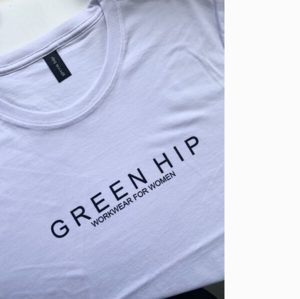 Green Hip T-LS-AS Womens Long Sleeve T-Shirt - Image 3