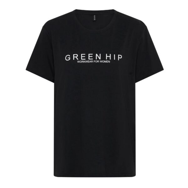 Green Hip T-SS-AS Womens Organic Short Sleeve T-Shirt - Image 5