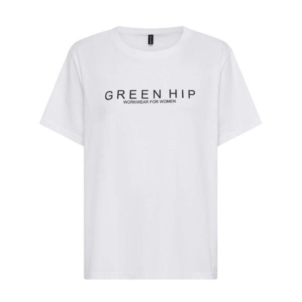 Green Hip T-SS-AS Womens Organic Short Sleeve T-Shirt - Image 6