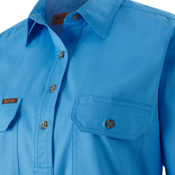 Mustang Signature Y08399 Womens Closed Front Workshirt - Image 10