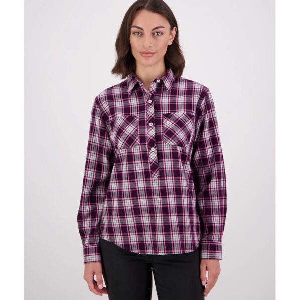 Swanndri SW13227W Womens Barn Long Sleeve Shirt