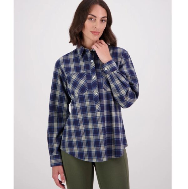 Swanndri SW13227W Womens Barn Long Sleeve Shirt - Image 4