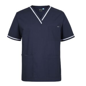 JBs Wear 4SCT Contrast Scrubs Top