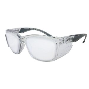 Maxisafe ERZ383 Rayzr Safety Glasses Clear Frame Clear Lens